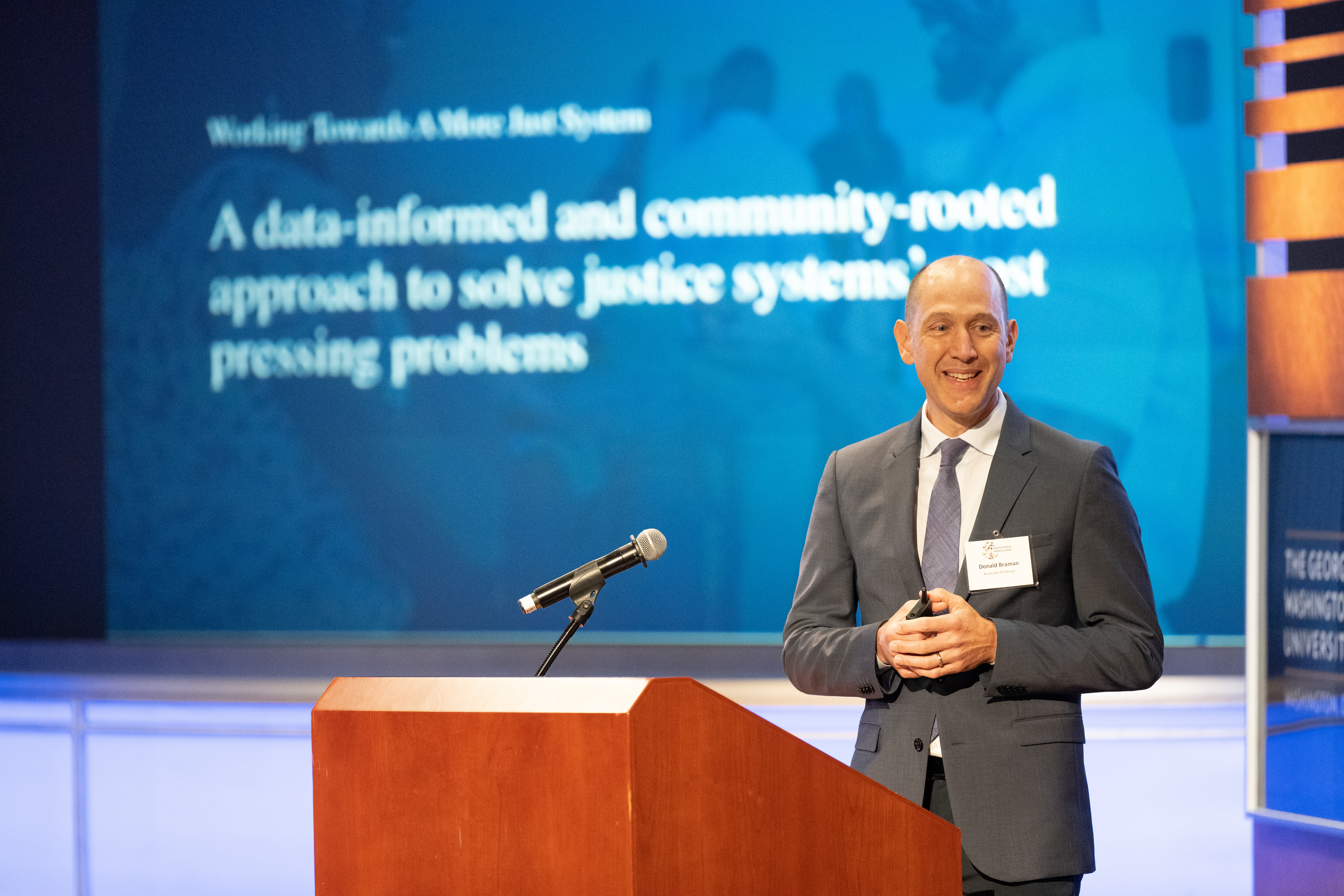 equityinstitute222309_dsc0411 Donald Braman speaking at the Equity Institute Initiative showcase